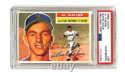 1956 Topps Al Kaline Signed Baseball Card #20 PSA/DNA