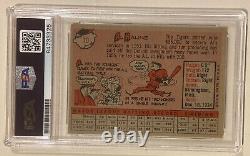 1958 Topps AL KALINE Signed Autographed Baseball Card PSA/DNA #70 Tigers HOF