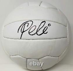 1958 WORLD CUP Pele Signed Leather Vintage Soccer Ball Autographed PSA DNA ITP
