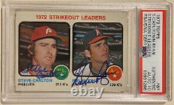 1973 Topps NOLAN RYAN Signed Autographed Baseball Card PSA/DNA Auto Grade 10