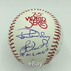1978 New York Yankees World Series Champs Team Signed WS Baseball PSA DNA COA