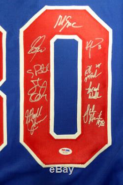 1980 Miracle On Ice Team USA Autographed Jersey 20 Sigs Psa/dna Itp 113797