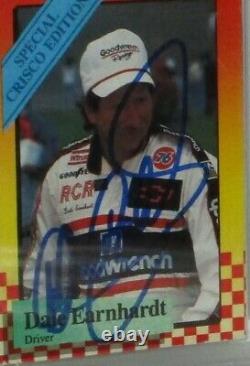 1988 Maxx Dale Earnhardt Rookie Autographed Card #6 Psa/dna Authentic Auto Wow