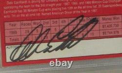 1990 Ac Dale Earnhardt #3 Autographed Goodwrench Card Psa Dna Authentic Awesome