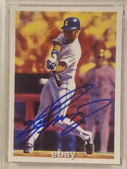 1990 Scoremasters KEN GRIFFEY, JR. Signed Autographed Baseball Card #30 PSA/DNA