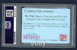 1991 Pro Set (Promo Card) The Little Mermaid Ariel Jodi Benson signed! PSA/DNA