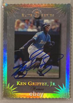 1995 Donruss Elite KEN GRIFFEY, JR. Signed Baseball Card #54 PSA/DNA Auto 10