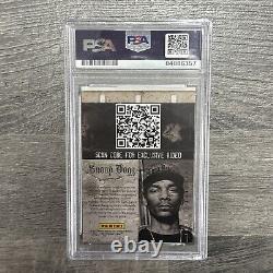 2013 Panini HRX Snoop Dogg Signed Card Auto PSA/DNA Autograph Platinum League