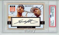 50 Cent & The Game Signed Autographed Hate It Or Love It Card 1/1 PSA DNA