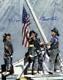 9/11 Photo 3 Firefighters Raising Flag Signed By Thomas E. Franklin Psa/dna