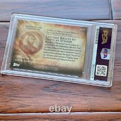 ABRAHAM LINCOLN PSA/DNA Slabbed Early Autograph Cut Signature Signed