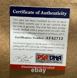 Adam Sandler Waterboy Framed Movie Jersey PSA/DNA Autographed Signed