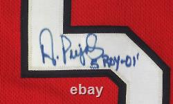 Albert Pujols 2001 ROY Signed Game Used St. Louis Cardinals Jersey PSA DNA COA