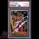 Allen Iverson Signed 1996 Topps Chrome Rookie Card 171 Psa Dna Slabbed Auto C866