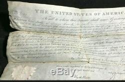 Andrew Jackson Signature Autograph Psa/dna Authentic