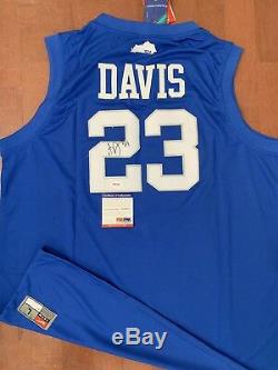 Anthony Davis signed jersey PSA/DNA New Orleans Pelicans Autographed Kentucky Wi
