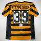 Autographed/signed Minkah Fitzpatrick Pittsburgh Bumble Bee Jersey Psa/dna Coa