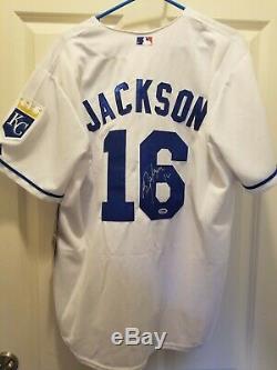Autographed signed authentic Bo Jackson 40th anniversary Royals Jersey psa/dna