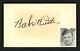 Babe Ruth Autographed Signed 3x5 Index Card New York Yankees Psa/dna Af45414
