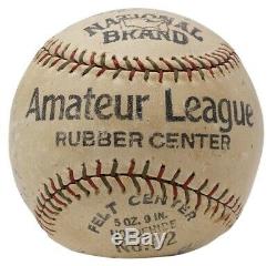 Babe Ruth Lou Gehrig +10 Yankees Signed Baseball withCase PSA/DNA AH41195