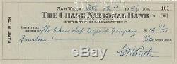 Babe Ruth Psa/dna Certified Authentic Signed Personal Check Autographed Rare
