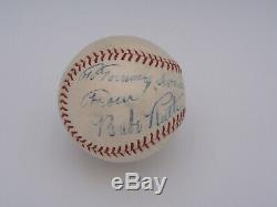 Babe Ruth Psa/dna & Jsa Certified Authentic Single Signed Al Baseball Autograph