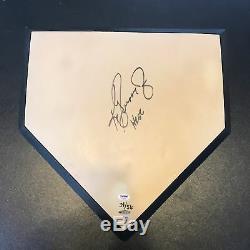 Beautiful Ken Griffey Jr. 56 Home Runs Signed Full Size Home Plate PSA DNA UDA