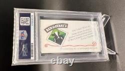 Ben & Jerry Ice Cream PSA/DNA Authenticated Autographed Signed Business Card
