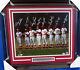 Big Red Machine Autographed Framed 16x20 Photo 8 Sigs Bench Rose Psa/dna 155027