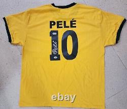 Brazil Pele Authentic Signed Soccer Jersey Auto Beckett & PSA DNA Sticker Only
