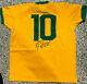 Brazil Pele Signed Soccer Jersey Autographed Psa Dna Coa