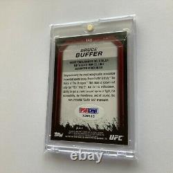 Bruce Buffer 2011 Topps UFC Moment of Truth Autographed On Card Auto PSA / DNA