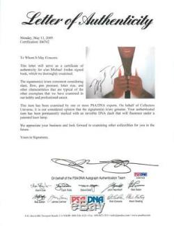 Bulls Michael Jordan Authentic Signed Rare Air Paperback Book PSA/DNA #I06742
