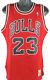 Bulls Michael Jordan Authentic Signed Red Macgregor Jersey Psa/dna #b57360