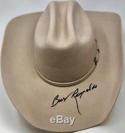 Burt Reynolds Signed Smokey and the Bandit Hat PSA/DNA In the Prescene