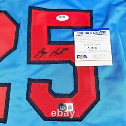Byron Buxton signed jersey PSA/DNA Beckett Minnesota Twins Autographed