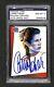 Carrie Fisher Princess Leia Topps Signed Autographed Auto Card Psa/dna Grade 10
