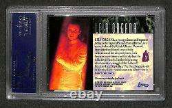 CARRIE FISHER Princess Leia TOPPS SIGNED AUTOGRAPHED AUTO CARD PSA/DNA GRADE 10