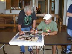 Cheech Marin & Tommy Chong Signed Up In Smoke 24x36 Poster PSA/DNA COA Autograph