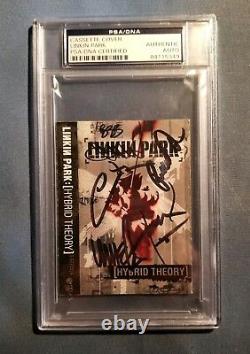 Chester Bennington Linkin Park Signed Autographed Hybrid Theory Cover PSA/DNA