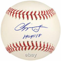 Chipper Jones Autographed Signed Mlb Baseball Braves Hof 18 Psa/dna 150312