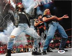 Chyna & X-Pac Signed DX 8x10 Photo PSA/DNA COA WWE Wrestling Picture Autograph