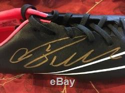 Cristiano Ronaldo Signed Autographed Nike Soccer Cleat Shoe Psa/dna