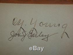Cy Young Signed Autograph Book Psa/dna Certified Authentic Autographed Bob Hope