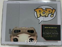 Daisy Ridley Signed Rey Funko Pop Star Wars Jedi Goggles PSA DNA Witness Auto