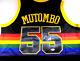 Dikembe Mutombo / Autographed Denver Nuggets Throwback Jersey / Psa/dna Itp