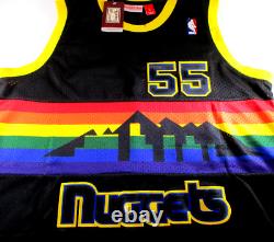 Dikembe Mutombo / Autographed Denver Nuggets Throwback Jersey / PSA/DNA ITP