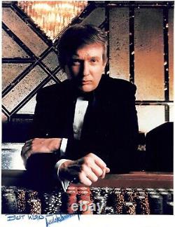 Donald J. Trump Signed Casino Royale Autographed 11 x 14 Photograph PSA DNA