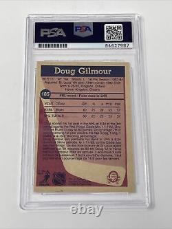 Doug Gilmour Autographed 1984 O-Pee-Chee Rookie Card PSA DNA Signed Auto