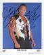 Dwayne The Rock Johnson Signed Autographed Wwf 2001 Photo Psa Dna